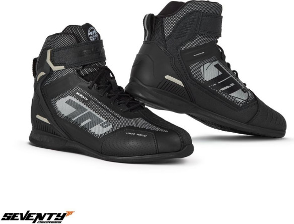 Ghete Moto Racing SD-BR2 Veloce Black/Black 24