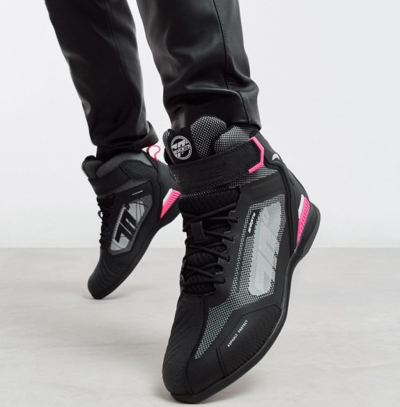 Ghete Moto Racing Dama SD-BR2 Veloce Black/Pink 24