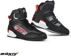 Ghete Moto Racing SD-BR2 Veloce Black/Red 24