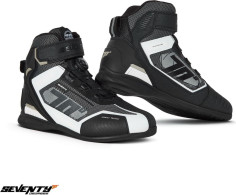 Ghete Moto Racing SD-BR3 Veloce Pro Black/Grey/White 24