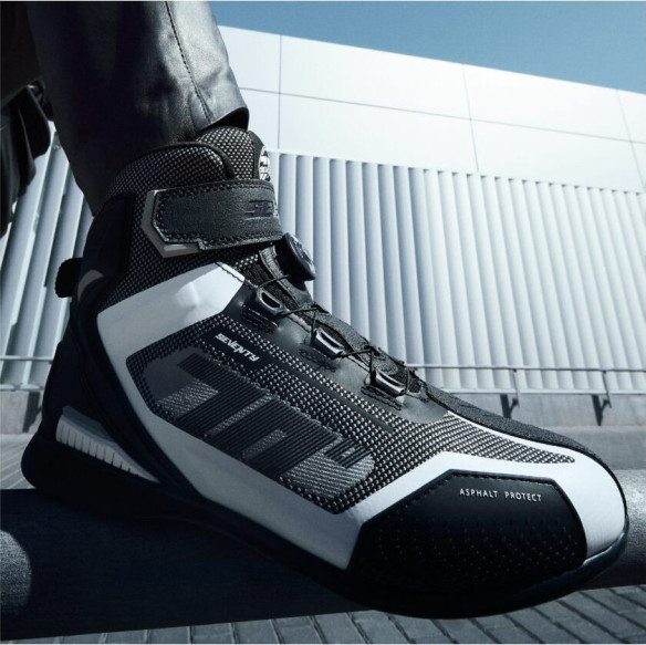 Ghete Moto Racing SD-BR3 Veloce Pro Black/Grey/White 24