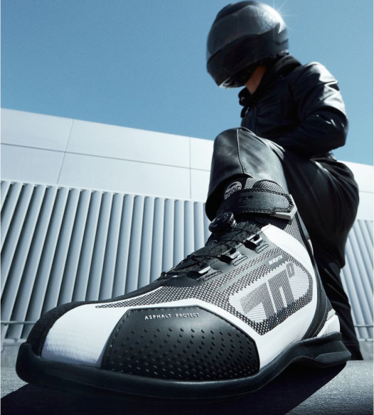 Ghete Moto Racing SD-BR3 Veloce Pro Black/Grey/White 24