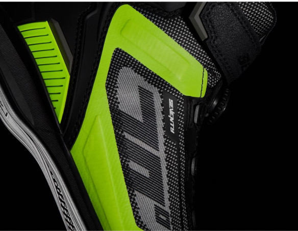 Ghete Moto Racing SD-BR3 Veloce Pro Black/Yellow Fluo 24