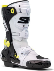 Cizme Moto Racing Rex White/Black/Yellow 2025