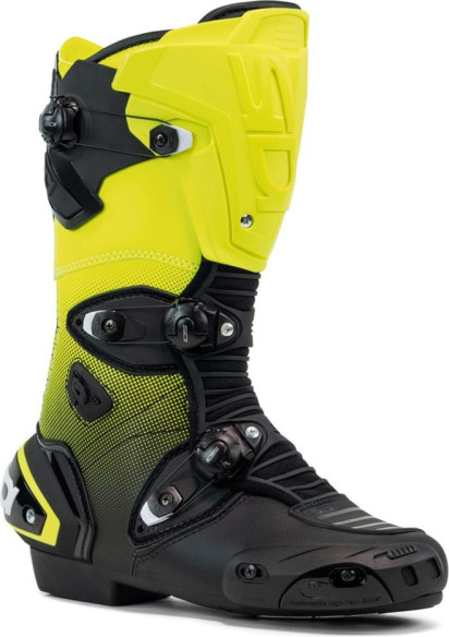 Cizme Moto Racing MAG-1 Black/Yellow 2025