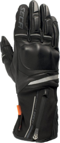 Manusi Moto Touring Piele Storm Black