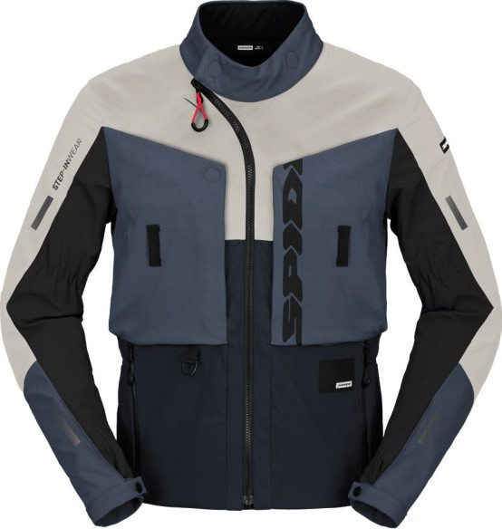 Geaca Moto Textila Touring Frontier Ice/Blue