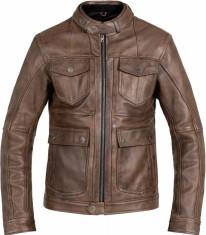 Geaca Moto Piele Drifter Brown