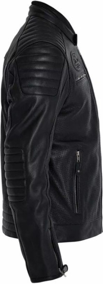 Geaca Moto Piele Dexter Black
