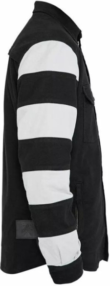Camasa Moto Motoshirt Black/White