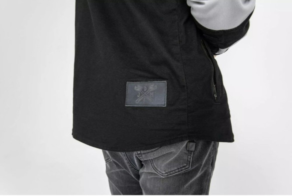 Camasa Moto Motoshirt Black/White