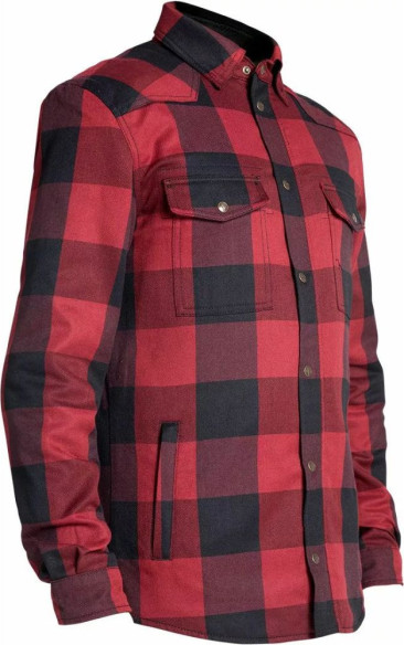 Camasa Moto Motoshirt Red/Black