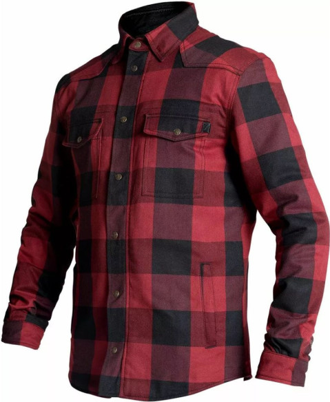 Camasa Moto Motoshirt Red/Black