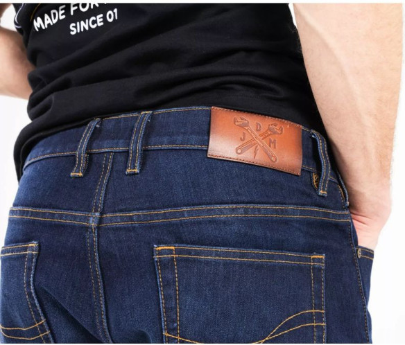 Jeans Moto Pioneer Mono Dark Blue