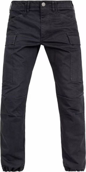 Pantaloni Moto Textili Regular Cargo Mono Black