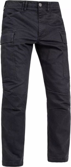 Pantaloni Moto Textili Regular Cargo Mono Black