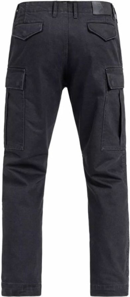 Pantaloni Moto Textili Regular Cargo Mono Black