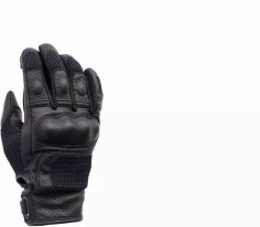 Manusi Moto Piele Aero Mesh Black