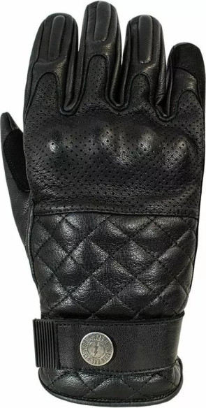 Manusi Moto Piele Tracker Black
