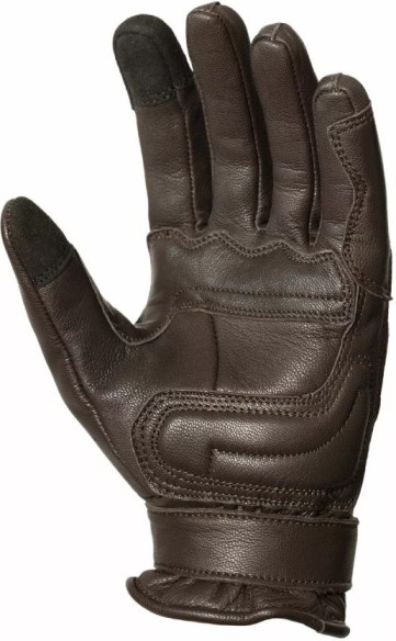 Manusi Moto Piele Tracker Brown