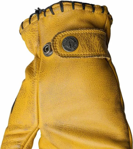 Manusi Moto Piele Coyote Yellow/Black