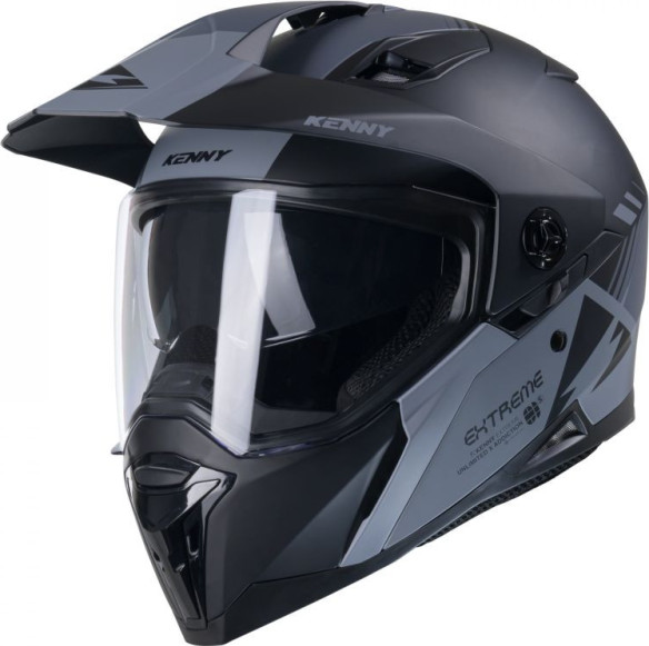 Casca Moto Touring Extreme Black/Grey 25