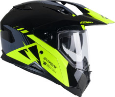 Casca Moto Touring Extreme Neon Yellow/Black/Grey 25