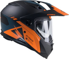 Casca Moto Touring Extreme Petrol Matt Orange/Black/Blue 25