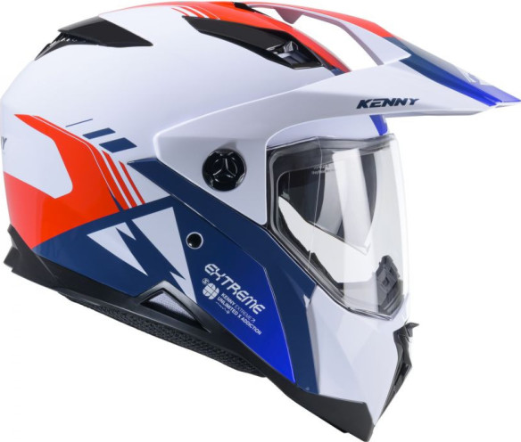 Casca Moto Touring Extreme Patriot White/Red/Blue 25