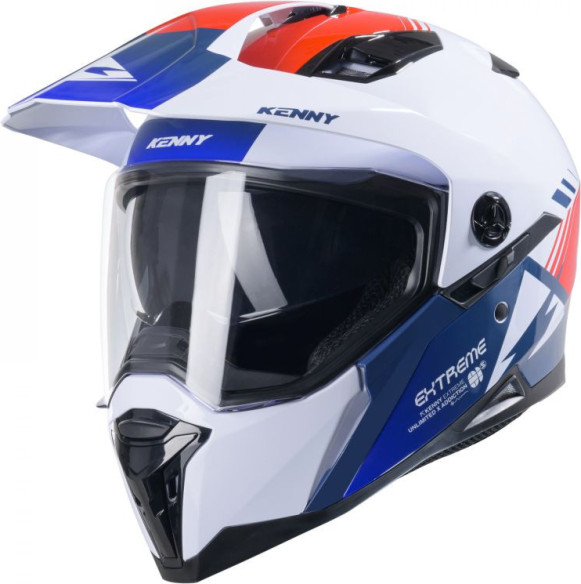 Casca Moto Touring Extreme Patriot White/Red/Blue 25