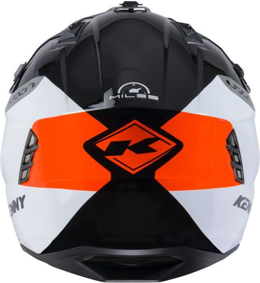 Casca Moto Open Face/Jet Miles Black/White/Grey/Orange