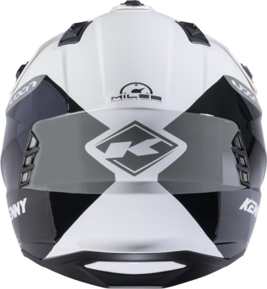 Casca Moto Open Face/Jet Miles Black/White/Grey