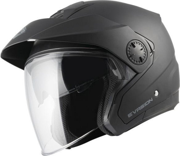 Casca Moto Open Face/Jet Evasion Matt Black