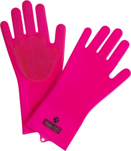 Manusi 100% Cu Perie Silicon Roz