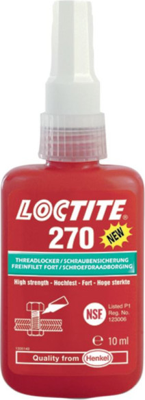 Adeziv Threadlocker 270 High Strength 10ml Green 1918245