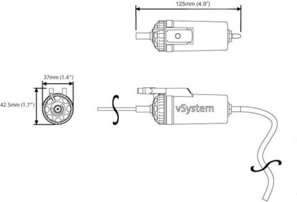 Sistem Lubrifiere Lant Moto VSystem Electronic SO-6030