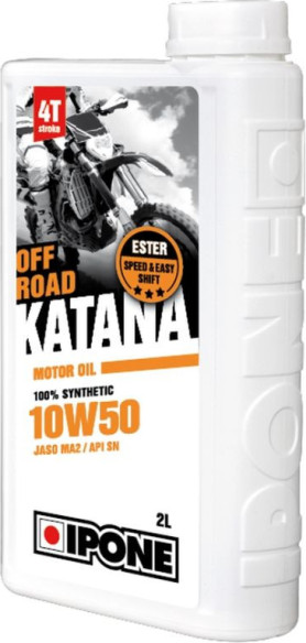 Ulei Motor Katana Off Road 10W50 100% Synthetic 2L