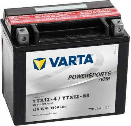 Baterie Motocicleta Agm 12V 10Ah 152X88X131Mm YTX12-Bs