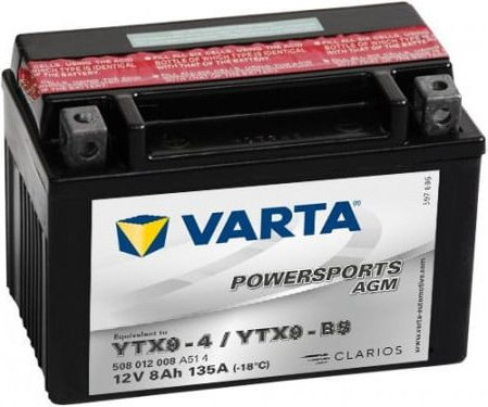 Baterie Motocicleta Agm 12V 8Ah 152X88X106Mm YTX9-Bs