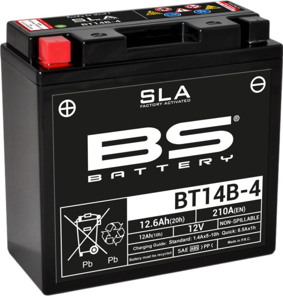 Baterie Moto Bt14b-4 SLA 12v 210A 300644