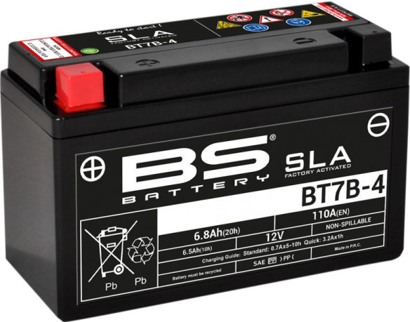 Baterie Moto Bt7b-4 SLA 12v 105A 300641