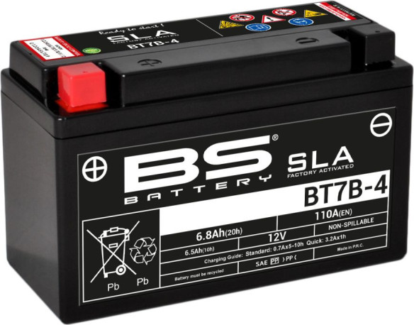Baterie Moto Bt7b-4 SLA 12v 105A 300641