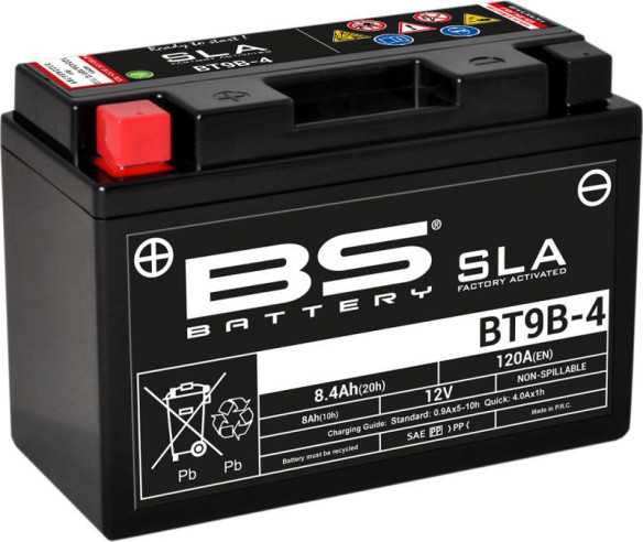 Baterie Moto Bt9b-4 SLA 12v 120A 300642
