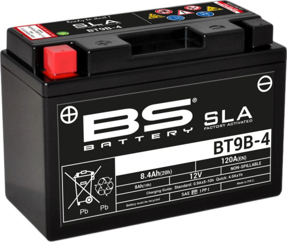 Baterie Moto Bt9b-4 SLA 12v 120A 300642