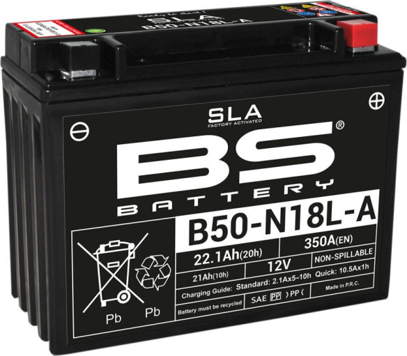 Baterie Moto B50n18l-a/a2 SLA 12 V 350A 300833