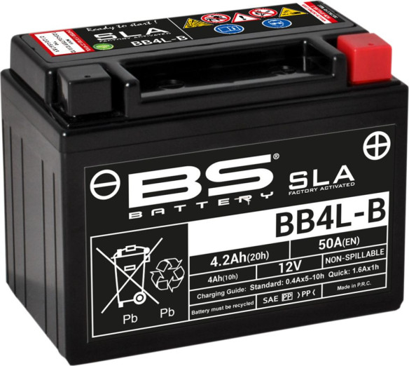 Baterie Moto Bb4l-b SLA 12v 50A 300665