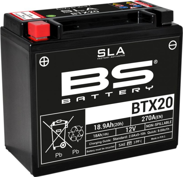 Baterie Moto Btx20 SLA 12v 270A 300688