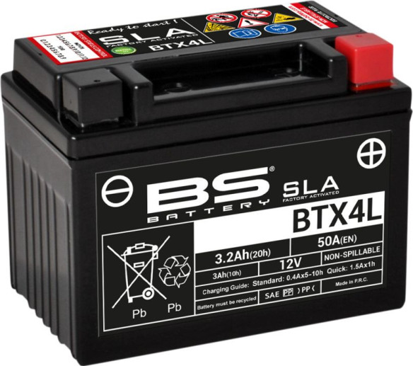Baterie Moto Btx4l SLA 12v 50A 300669