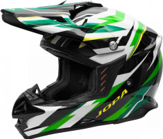 Casca Moto Enduro Locust II Scrum Black/Green