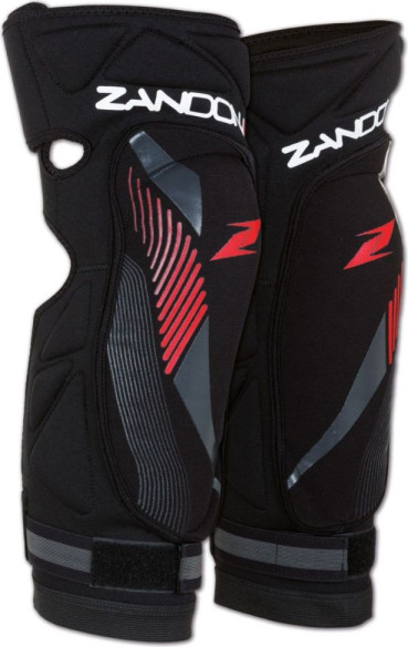 Genunchiere Moto 3237 Soft Active Black/Grey/Red